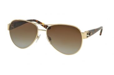 Image of Ralph Lauren RL7047Q Progressive Prescription Sunglasses RL7047Q-9116T5-58 - Lens Diameter 58 mm, Frame Color Shiny Pale Gold