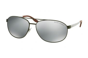 Image of Ralph Lauren RL7048 Single Vision Prescription Sunglasses RL7048-92836G-65 - Lens Diameter 65 mm, Frame Color Semi Shiny Olive