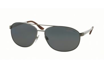 Image of Ralph Lauren RL7048 Single Vision Prescription Sunglasses RL7048-928781-65 - Lens Diameter 65 mm, Frame Color Semi Shiny Gunmetal