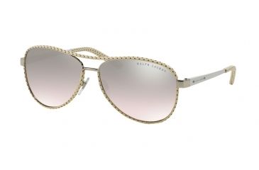 Image of Ralph Lauren RL7050Q Progressive Prescription Sunglasses RL7050Q-92978Z-60 - Lens Diameter 60 mm, Frame Color Shiny Silver