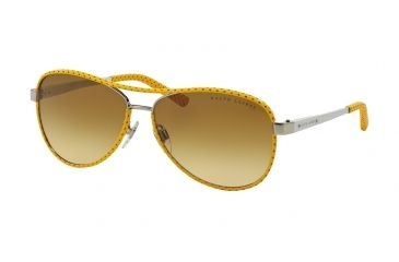 Image of Ralph Lauren RL7050Q Progressive Prescription Sunglasses RL7050Q-93002L-60 - Lens Diameter 60 mm, Frame Color Shiny Silver
