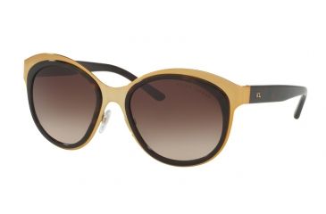Image of Ralph Lauren RL7051 Single Vision Prescription Sunglasses RL7051-931113-58 - Lens Diameter 58 mm, Frame Color Shiny Antique Gold