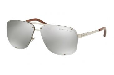 Image of Ralph Lauren RL7055 Bifocal Prescription Sunglasses RL7055-90306G-64 - Lens Diameter 64 mm, Frame Color Brushed Silver