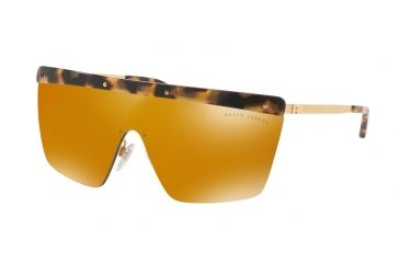 Image of Ralph Lauren RL7056 Bifocal Prescription Sunglasses RL7056-90045A-40 - Lens Diameter 140 mm, Lens Diameter 40 mm, Frame Color Sandblast Shiny Gold