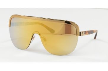 Image of Ralph Lauren RL7057 Sunglasses 93117P-42 - Antique Gold Frame, Mirror Gold Multilayer Lenses