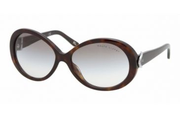 Image of Ralf Lauren RL8062 #50038E - Dark Havana Frame, Green Gradient Lenses