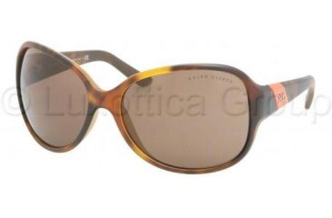 Image of Ralph Lauren RL8067 Sunglasses 528573-6216 - Matte Havana Brown