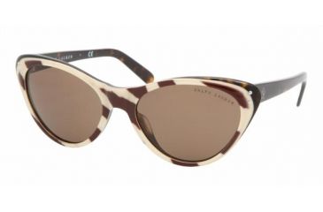 Image of Ralf Lauren RL8070 #529873 - Zebra-Havana Brown Frame