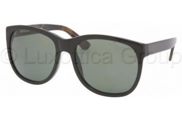 Image of Ralph Lauren RL8072W Single Vision Prescription Sunglasses RL8072W-524752-5619 - Frame Color Black, Lens Diameter 56 mm