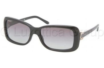 Image of Ralph Lauren RL8078 Sunglasses 500111-5516 - Black Frame, Gray Gradient Lenses