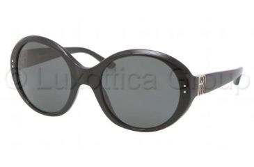 Image of Ralph Lauren RL8084 Sunglasses 500187-5521 - Black Frame, Gray Lenses