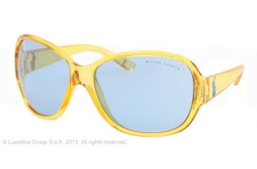 Image of Ralph Lauren RL8090 Bifocal Prescription Sunglasses RL8090-540472-64 - Lens Diameter 64 mm, Lens Diameter 64 mm, Frame Color Yellow Transparent
