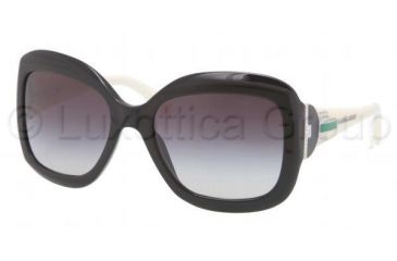 Image of Ralph Lauren RL8097B Sunglasses 53978G-5719 - Black Gradient Frame, Gray Lenses