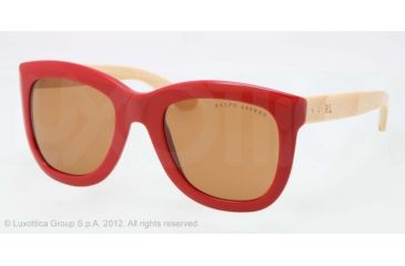 Image of Ralph Lauren RL8099 Single Vision Prescription Sunglasses RL8099-531073-50 - Lens Diameter 50 mm, Lens Diameter 50 mm, Frame Color Red