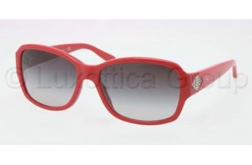 Image of Ralph Lauren RL8102B Single Vision Prescription Sunglasses RL8102B-53108G-5716 - Lens Diameter 57 mm, Frame Color Red Black