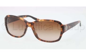 Image of Ralph Lauren RL8102B Single Vision Prescription Sunglasses RL8102B-535113-5716 - Lens Diameter 57 mm, Frame Color Spotted Tortoise