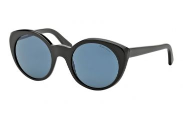 Image of Ralph Lauren RL8104W Single Vision Prescription Sunglasses RL8104W-5001R5-52 - Lens Diameter 52 mm, Frame Color Black