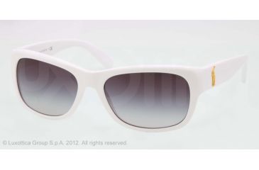 Image of Ralph Lauren RL8106 Progressive Prescription Sunglasses RL8106-52298G-56 - Lens Diameter 56 mm, Lens Diameter 56 mm, Frame Color White