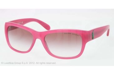 Image of Ralph Lauren RL8106 Progressive Prescription Sunglasses RL8106-54118D-56 - Lens Diameter 56 mm, Lens Diameter 56 mm, Frame Color Pink