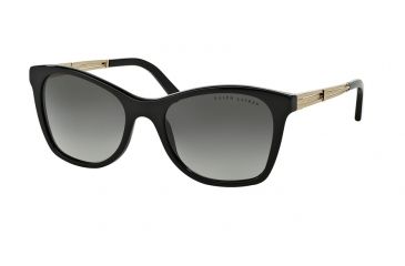 Image of Ralph Lauren RL8113 Single Vision Prescription Sunglasses RL8113-500111-54 - Lens Diameter 54 mm, Frame Color Black