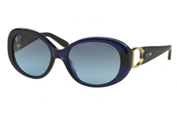 Image of Ralph Lauren RL8118Q Bifocal Prescription Sunglasses RL8118Q-50338F-56 - Lens Diameter 56 mm, Frame Color Shiny Dark Blue