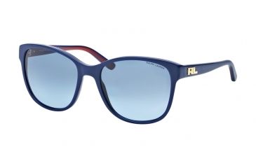 Image of Ralph Lauren RL8123 Single Vision Prescription Sunglasses RL8123-54598F-56 - Lens Diameter 56 mm, Frame Color Navy Blue