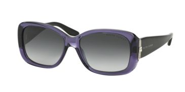 Image of Ralph Lauren RL8127B Progressive Prescription Sunglasses RL8127B-55138G-55 - Lens Diameter 55 mm, Frame Color Trasparent Violet