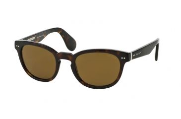 Image of Ralph Lauren RL8130P Single Vision Prescription Sunglasses RL8130P-500352-50 - Lens Diameter 50 mm, Frame Color Dark Havana