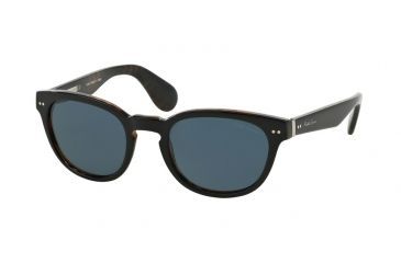 Image of Ralph Lauren RL8130P Single Vision Prescription Sunglasses RL8130P-5260R5-50 - Lens Diameter 50 mm, Frame Color Top Black On Jerry Tortoise