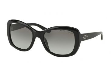 Image of Ralph Lauren RL8132 Single Vision Prescription Sunglasses RL8132-500111-55 - Lens Diameter 55 mm, Frame Color Black