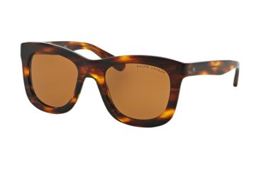 Image of Ralph Lauren RL8137 Single Vision Prescription Sunglasses RL8137-500773-51 - Lens Diameter 51 mm, Frame Color Stripped Havana