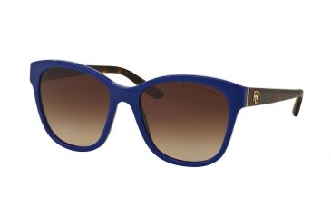 Image of Ralph Lauren RL8143 Single Vision Prescription Sunglasses RL8143-554713-55 - Lens Diameter 55 mm, Frame Color Shiny Blue Navy