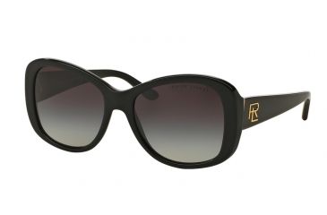 Image of Ralph Lauren RL8144 Progressive Prescription Sunglasses RL8144-50018G-56 - Lens Diameter 56 mm, Frame Color Black