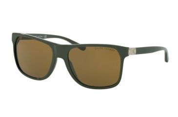 Image of Ralph Lauren RL8152 Single Vision Prescription Sunglasses RL8152-557073-59 - Lens Diameter 59 mm, Frame Color Solid Olive