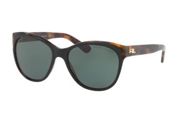 Image of Ralph Lauren RL8156 Single Vision Prescription Sunglasses RL8156-526071-57 - Lens Diameter 57 mm, Frame Color Top Black-havana Jerry