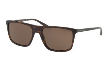Image of Ralph Lauren RL8161 Single Vision Prescription Sunglasses, 58mm, Dark Havana, RL8161-500373-58-SV