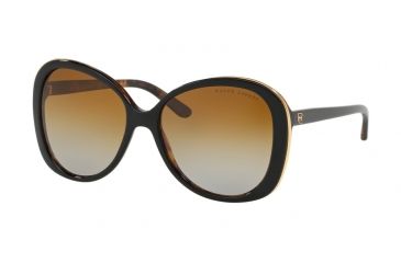 Image of Ralph Lauren RL8166 Bifocal Prescription Sunglasses RL8166-5260T5-57 - Lens Diameter 57 mm, Frame Color Top Black-havana Jerry