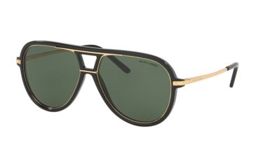 Image of Ralph Lauren RL8177 Sunglasses 500171-58 - , Green Bottle Lenses