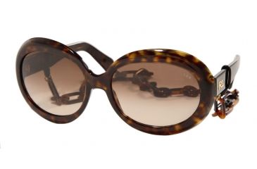 Image of Ralph Lauren RL8026 Sunglasses with No-Line Progressive Rx Prescription Lenses RL8026-500313-59 - Lens Diameter 59 mm, Frame Color Dark Havana