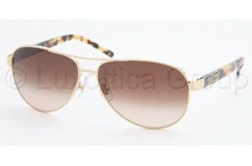 Image of Ralph RA4004 SV Prescription Sunglasses - Gold Brown Gradient Frame / 59 mm Prescription Lenses, 106-13-5913