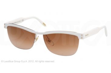 Image of Ralph RA4070 Progressive Prescription Sunglasses RA4070-105-13-56 - Lens Diameter 56 mm, Lens Diameter 56 mm, Frame Color White