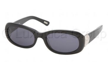 Image of Ralph RA5029 Sunglasses with No-Line Progressive Rx Prescription Lenses, Select Frame Color / Lens Diameter Black Frame / 52 mm Prescription Lenses