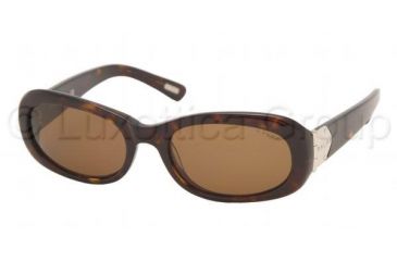 Image of Ralph RA5029 Sunglasses with No-Line Progressive Rx Prescription Lenses, Select Frame Color / Lens Diameter Dark Tortoise Frame / 52 mm Prescription Lenses