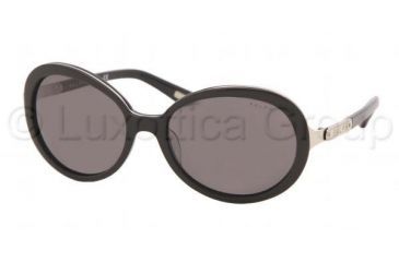 Image of Ralph RA 5030 Sunglasses, Black Frame / Gray Lenses, 501 87 5417