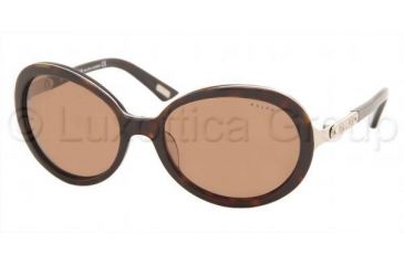 Image of Ralph RA 5030 Sunglasses, Dark Tortoise Frame / Brown Lenses, 510 73 5417