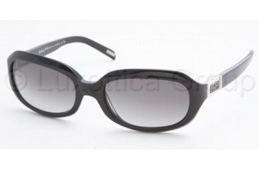 Image of Ralph RA5067 Single Vision Prescription Sunglasses RA5067-501-11-5719 - Frame Color Black, Lens Diameter 57 mm
