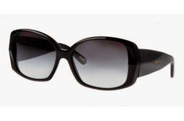 Image of Ralph RA5086 Sunglasses with No-Line Progressive Rx Prescription Lenses, Select Frame Color / Lens Diameter Black Frame / 58 mm Prescription Lenses