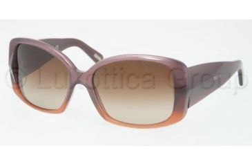 Image of Ralph RA5086 Sunglasses with No-Line Progressive Rx Prescription Lenses, Select Frame Color / Lens Diameter Plum Caramel Fade Frame / 58 mm Prescription Lenses