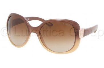 Image of Ralph RA5106 Bifocal Sunglasses, Brown Gradient Frame / 57 mm Prescription Lenses, 858 13 5718