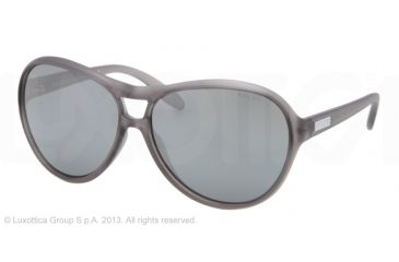 Image of Ralph RA 5151 RA5151 Single Vision Prescription Sunglasses RA5151-708-6G-60 - Lens Diameter 60 mm, Lens Diameter 60 mm, Frame Color Sheer Grey